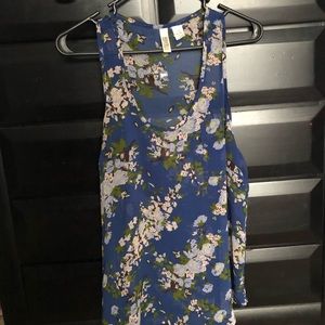 Opaque tank top
